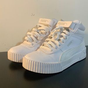 White Puma Sneakers